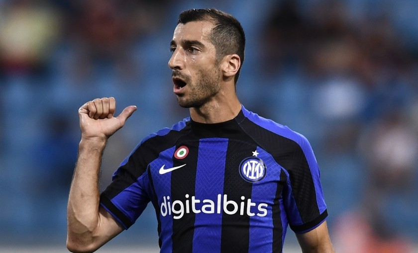 Mkhitaryan Official Inter Signed Shirt, 2022/23