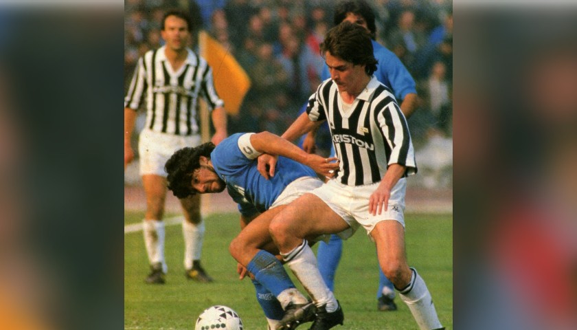 Juventus Shirt Season 1986/87 - Worn by Manfredonia