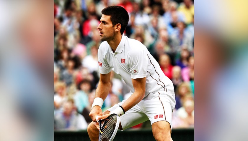 Shirt Worn and Signed by Novak Djokovic, 2013