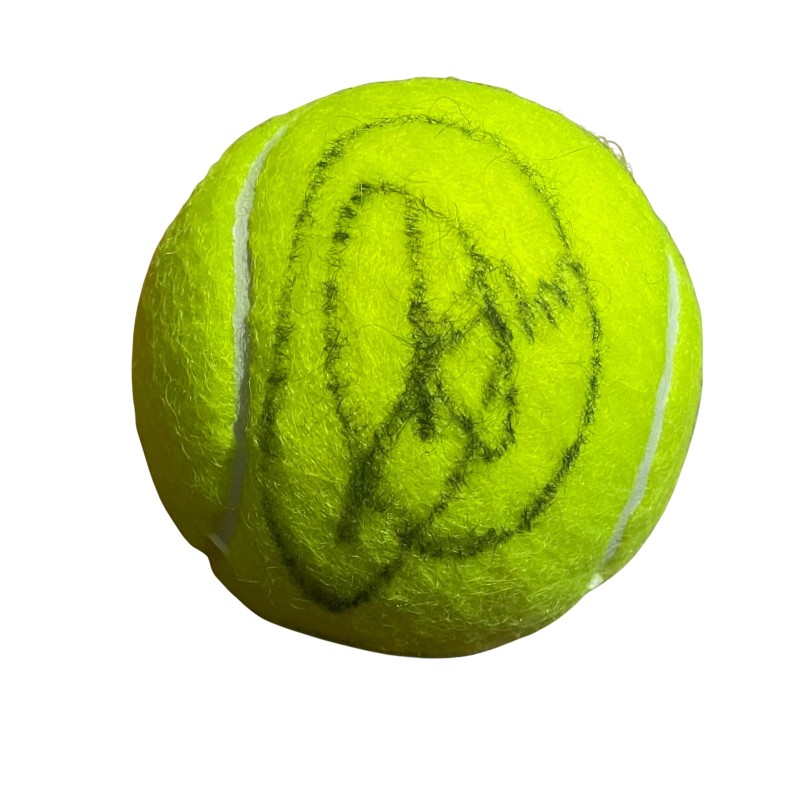 Novak Djokovic's Signed Tennis Ball