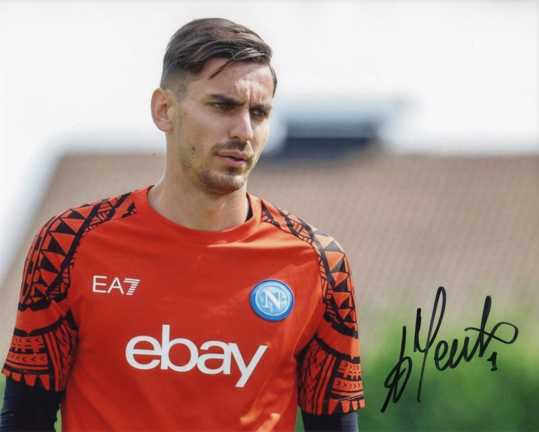 Fotografia autografata da Alex Meret