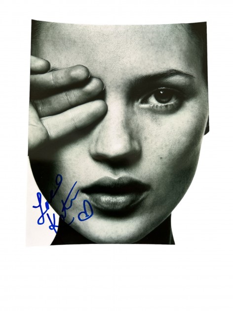 Kate Moss Signed Photograph