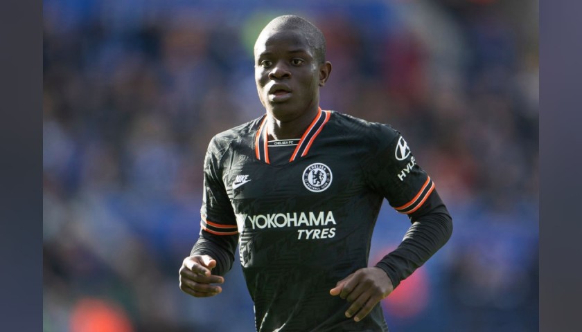 Kante's Official Chelsea Signed Shirt, 2019/20