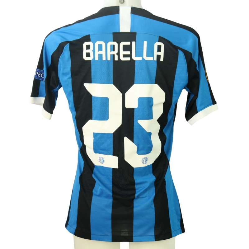 Barella's Match-Issued Shirt - Sevilla vs Inter, Europa League Final 2020