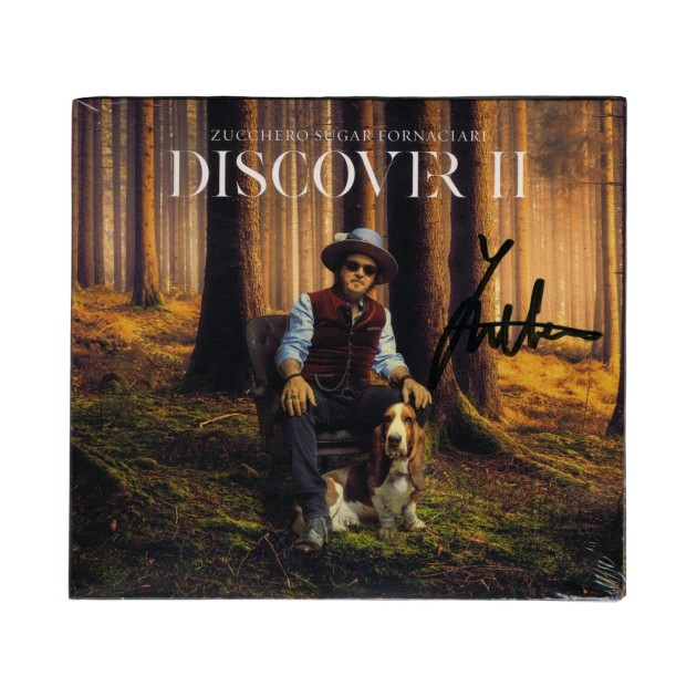 Discover II - Cd Album Signed by Zucchero