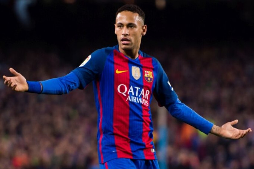 Neymar's Official Barcelona Signed Shirt, 2016/17
