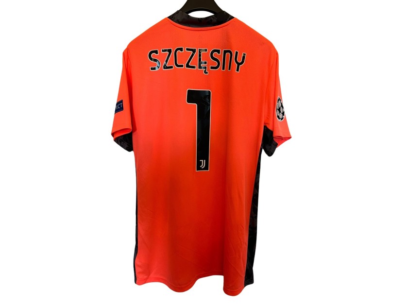 Szczesny's Match-Issued Shirt, Juventus vs Ferencvaros2020