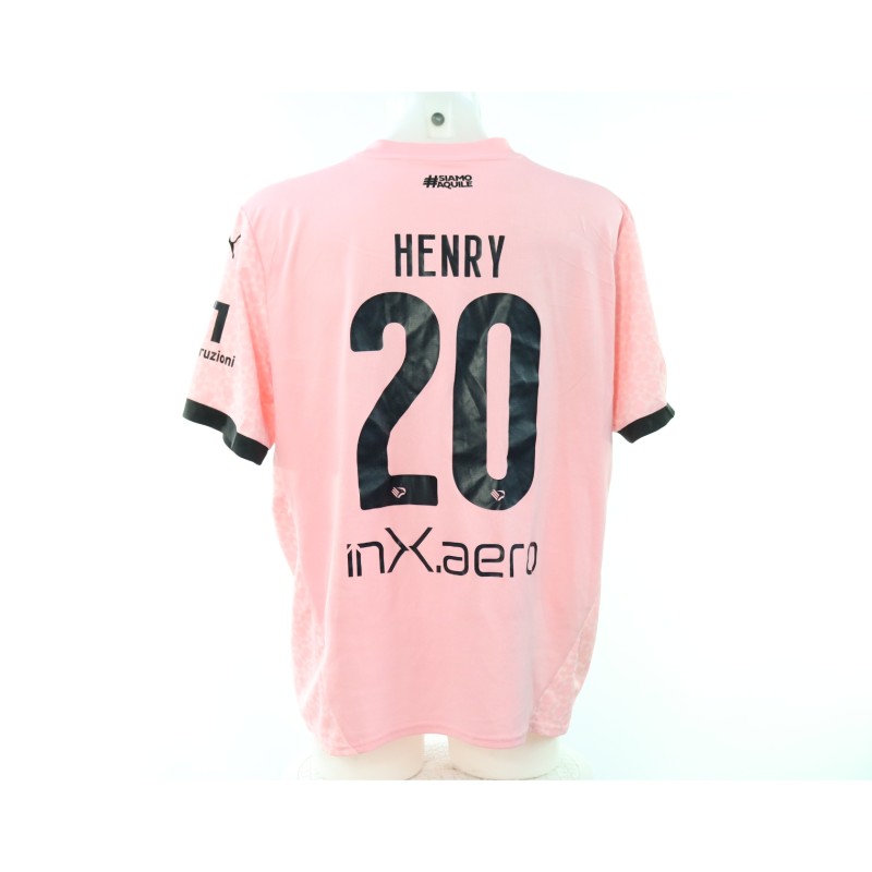 Henry's Palermo vs Bari Unwashed Shirt, 2024