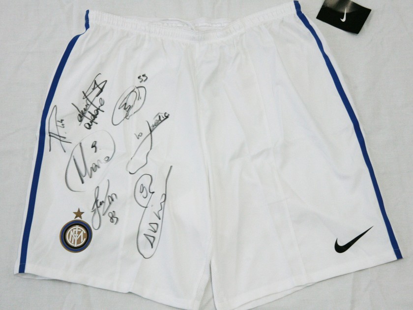 Official Inter shorts, 15/16 season - signed 