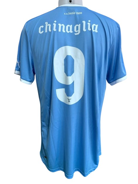 Chinaglia's celebrative shirt, Lazio vs Napoli 2012