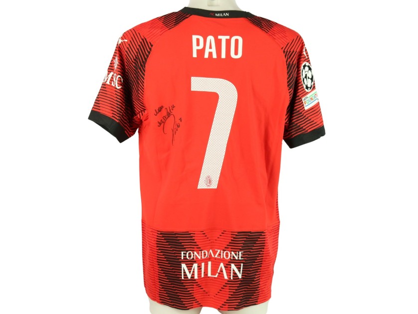 PatoMilan Official Signed Shirt, UCL 2023/24