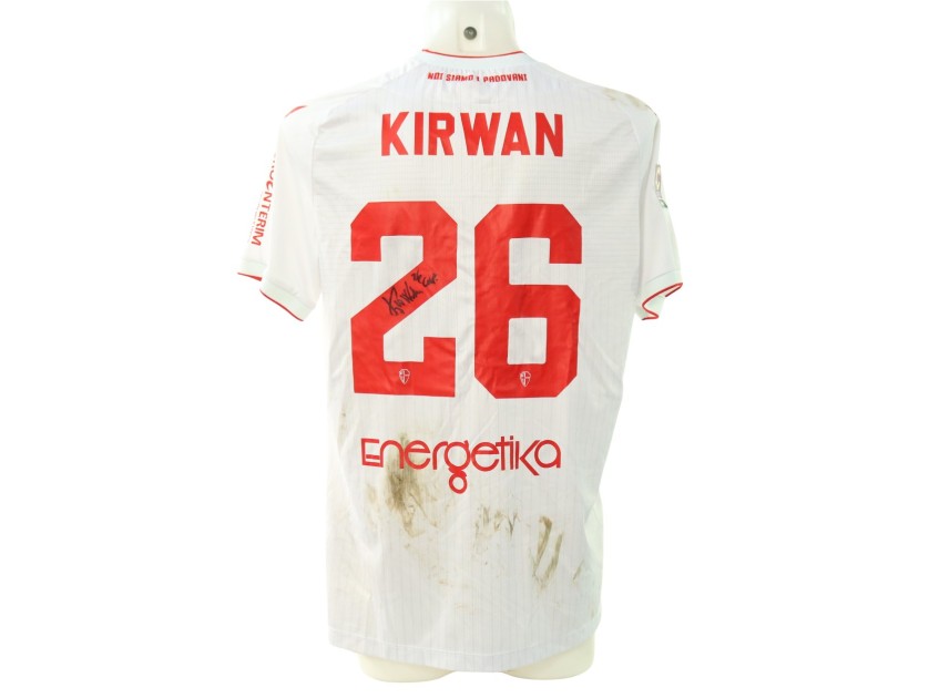 Kirwan's Signed Unwashed Shirt, Padova vs Caldiero Terme 2025