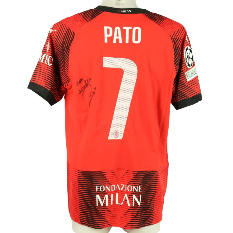 Maglia ufficiale Pato Milan, UCL 2023/24 - Autografata