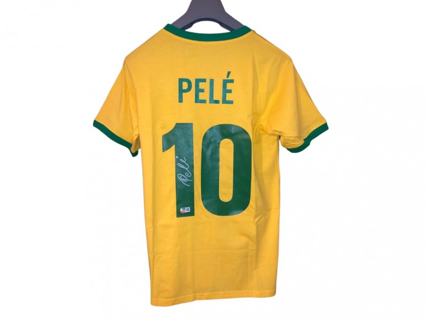 Official Pele Signed Jersey- Brazil 1970 - Official FIFA Store