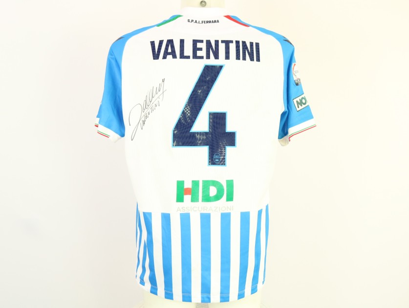 Valentini's unwashed Signed Shirt, SPAL vs Gubbio 2024 