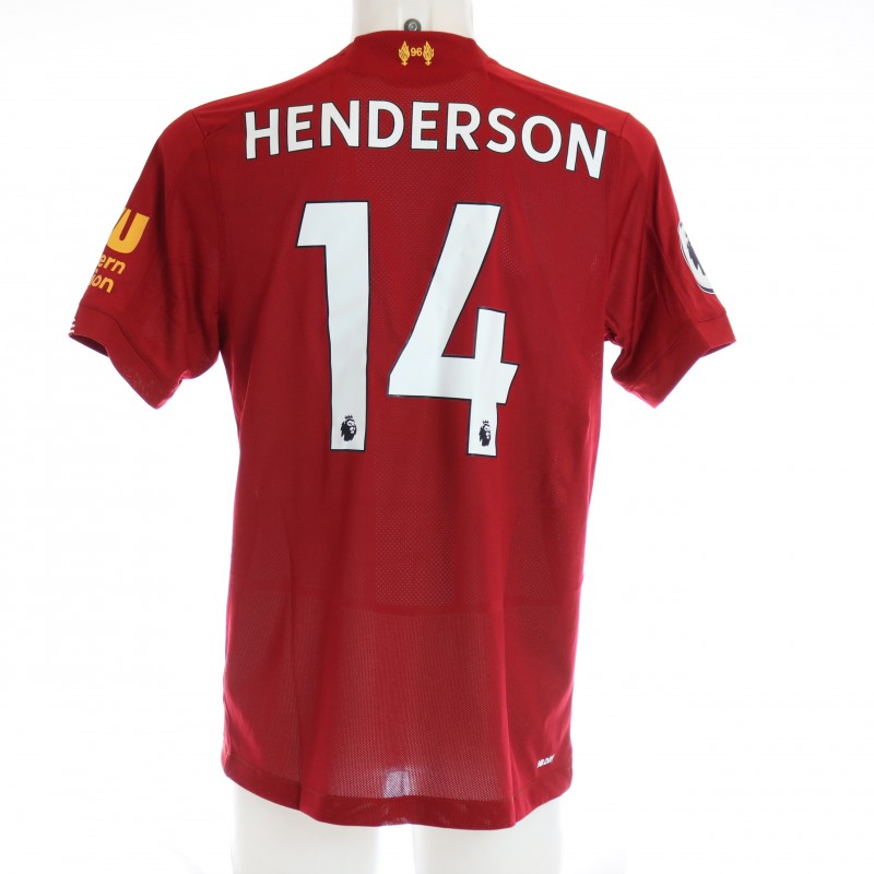 Maglia Henderson Liverpool FC in edizione limitata, 2019/20 – preparata ed autografata 