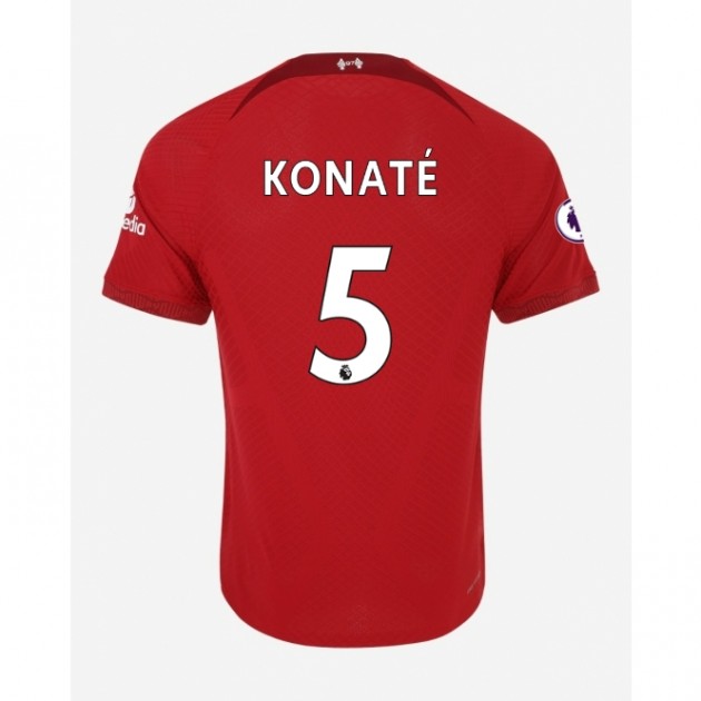 Ibrahima Konate's Liverpool Match Issued Shirt- Limited-Edition