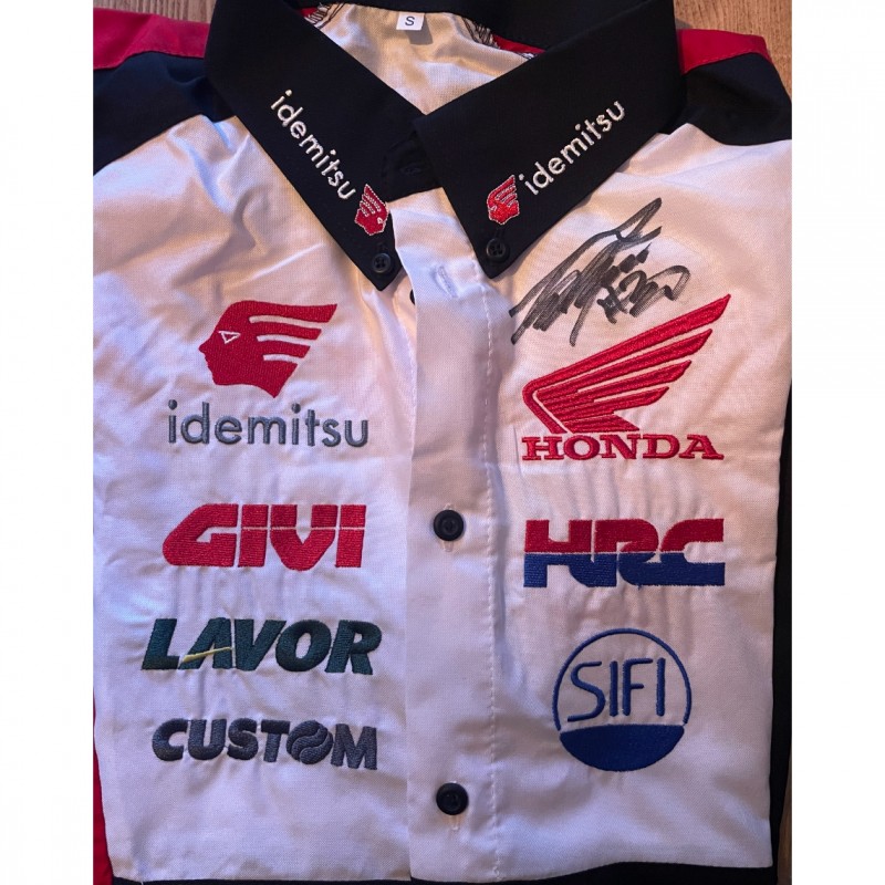 Takaaki Nakagami Signed Official LCR Honda IDEMITSU Team Shirt 