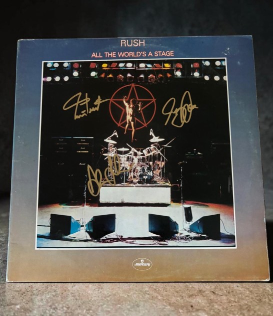 Rush Signed Vinyl LP