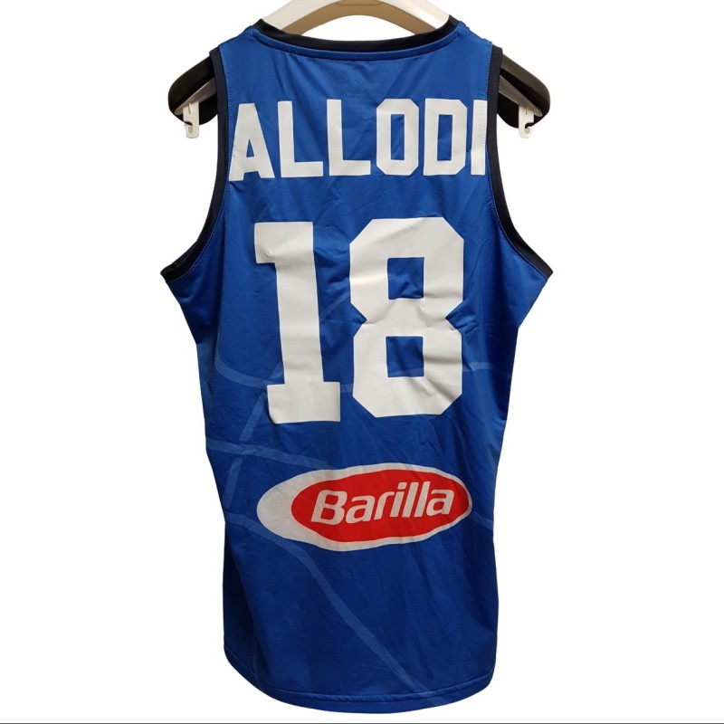 Allodi's Italy Match-Issued Jersey