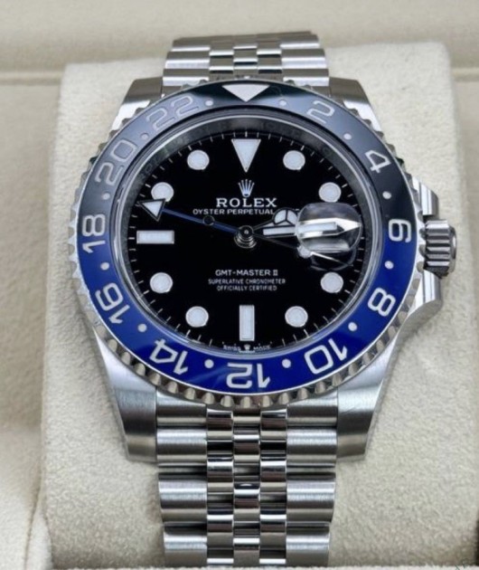 Rolex GMT Master II Batgirl Full Set 10/2022