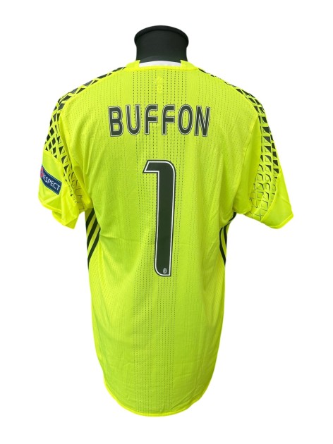 Buffon's Juventus Issued Shirt, UCL Cardiff Finals 2017