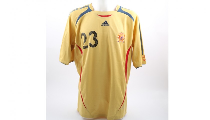 Reina's Spain Match-Issue World Cup 2006 Shirt