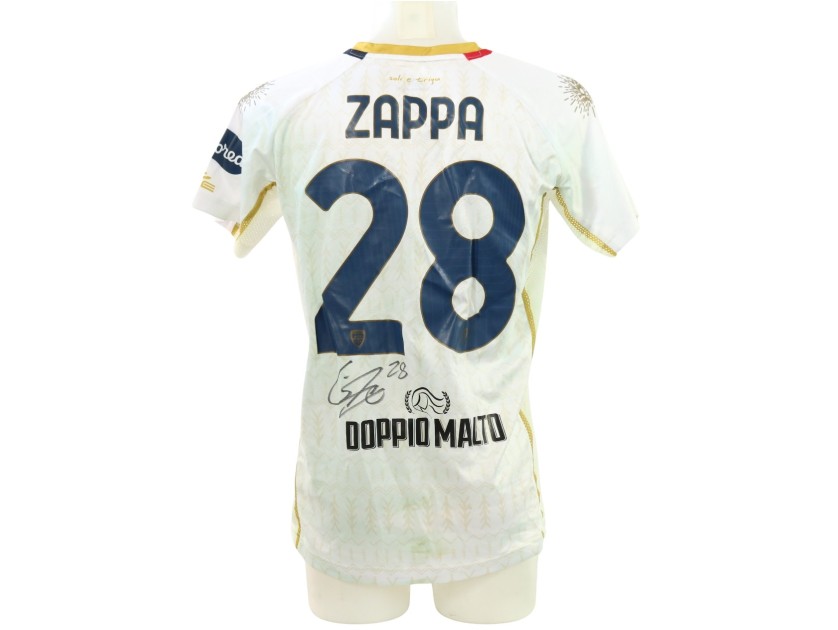 Maglia Zappa Unwashed Milan vs Cagliari, 2025 - Autografata