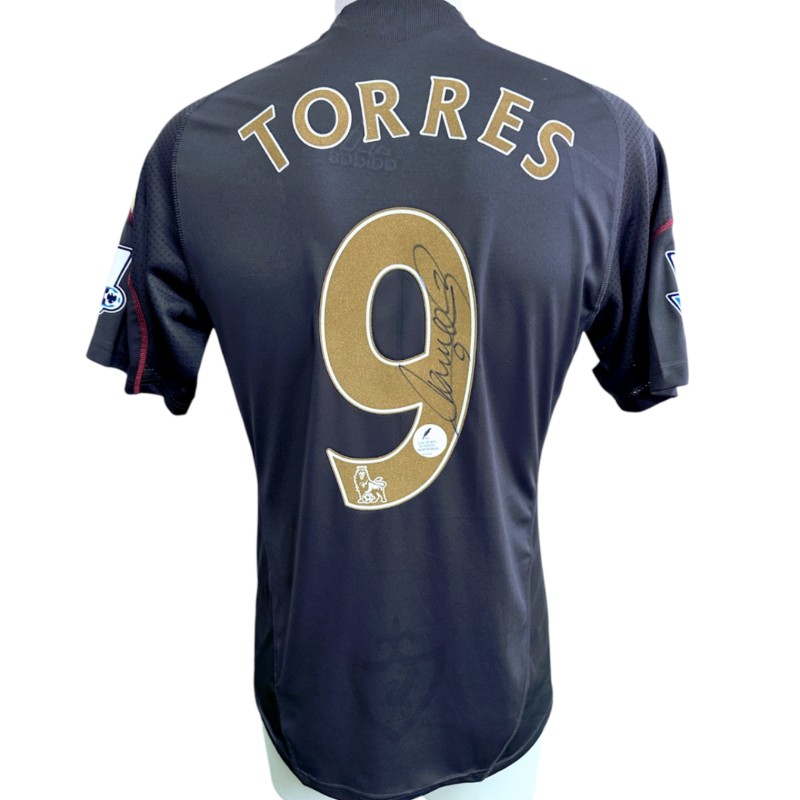 Maglia Ufficiale Torres Liverpool, 2009/10  - Autografata