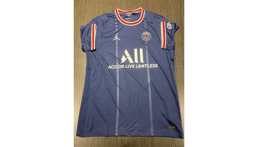 Mbappe Official PSG Shirt, 2022/23 Signed By The Players