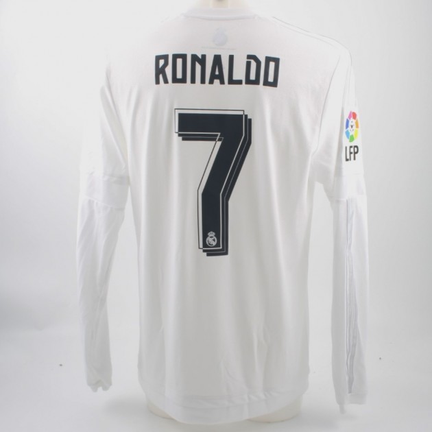 Signed Cristiano Ronaldo 2016/2017 Home Jersey - CharityStars