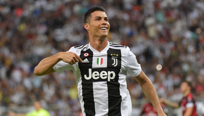 Ronaldo Official Juventus Signed Shirt, 2018/19