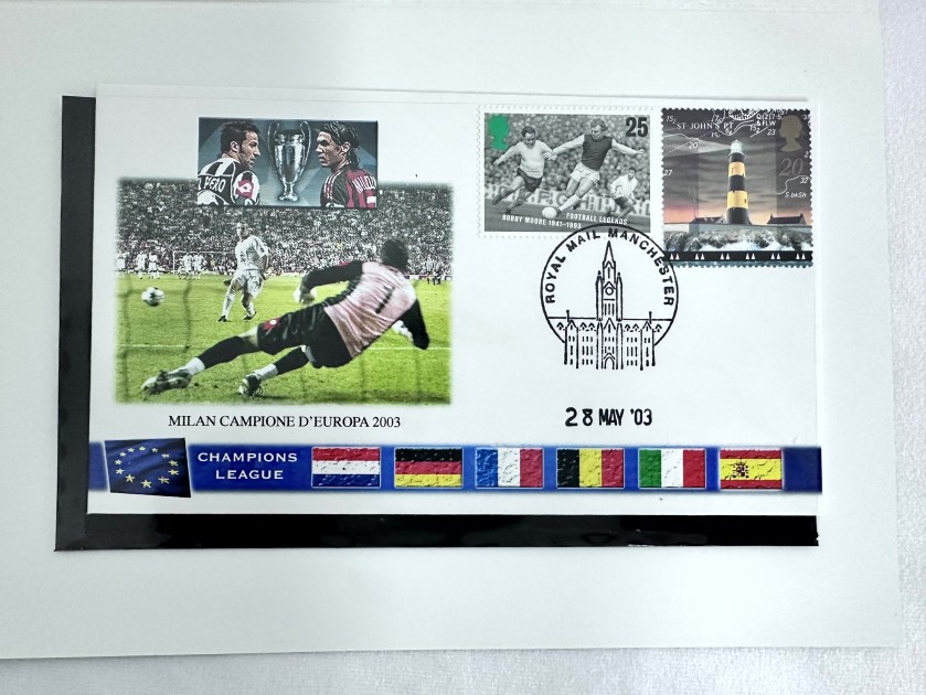 Milan's Commemorative Stamp, European Champions 2003