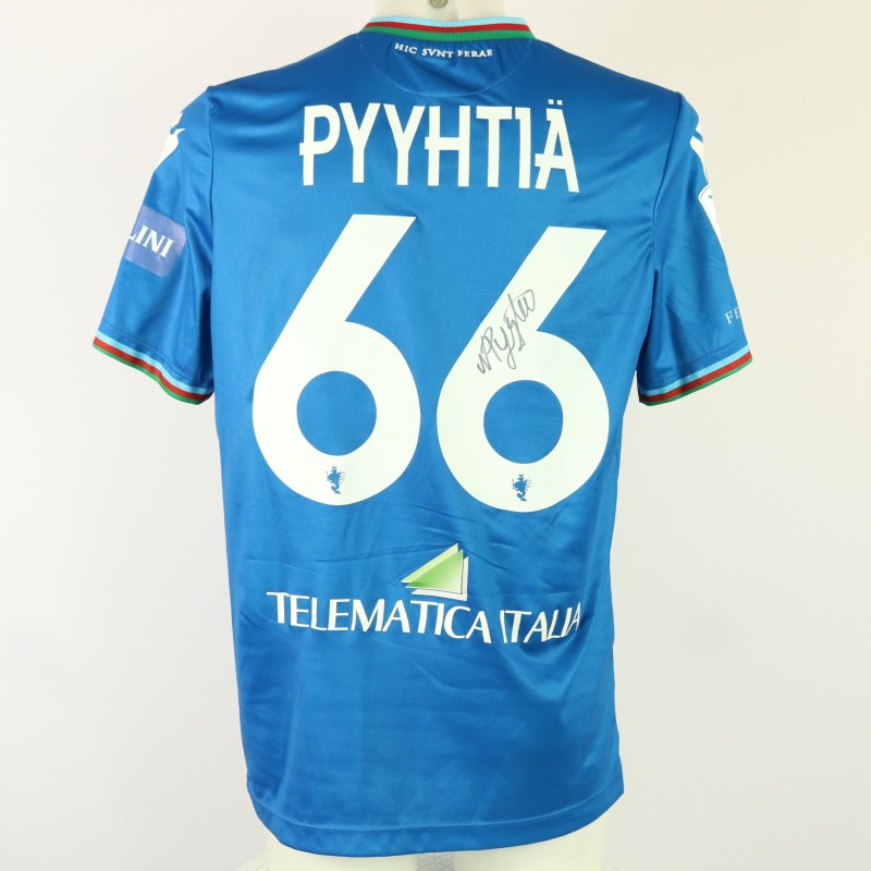 Pyyhtia's Match-Worn Signed Shirt, Bari vs Ternana 2023