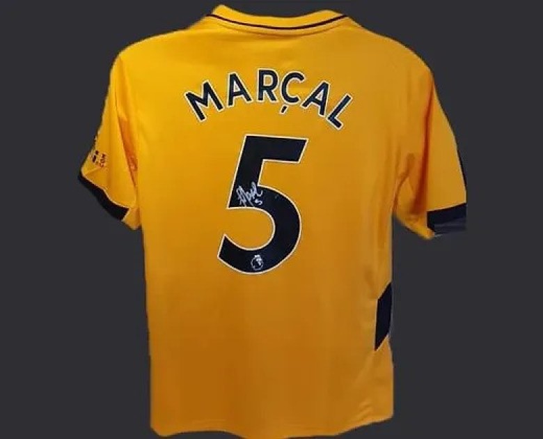 Fernando Marcal's Wolverhampton 21/22 Signed and Framed Shirt