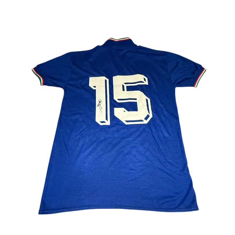 Baggio's Italy Signed Official Shirt