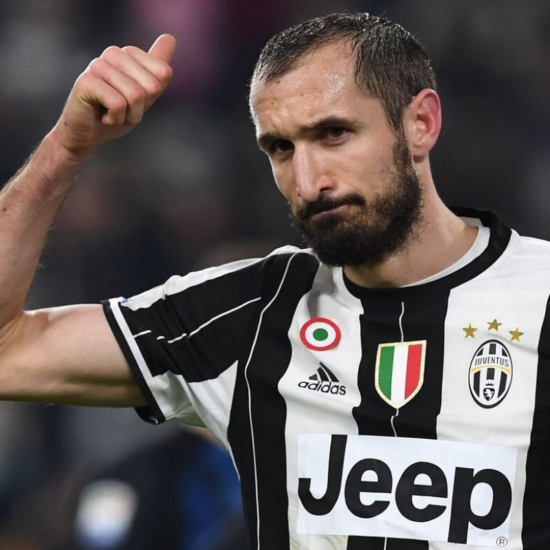 Maglia gara Chiellini Juventus, 2017/18