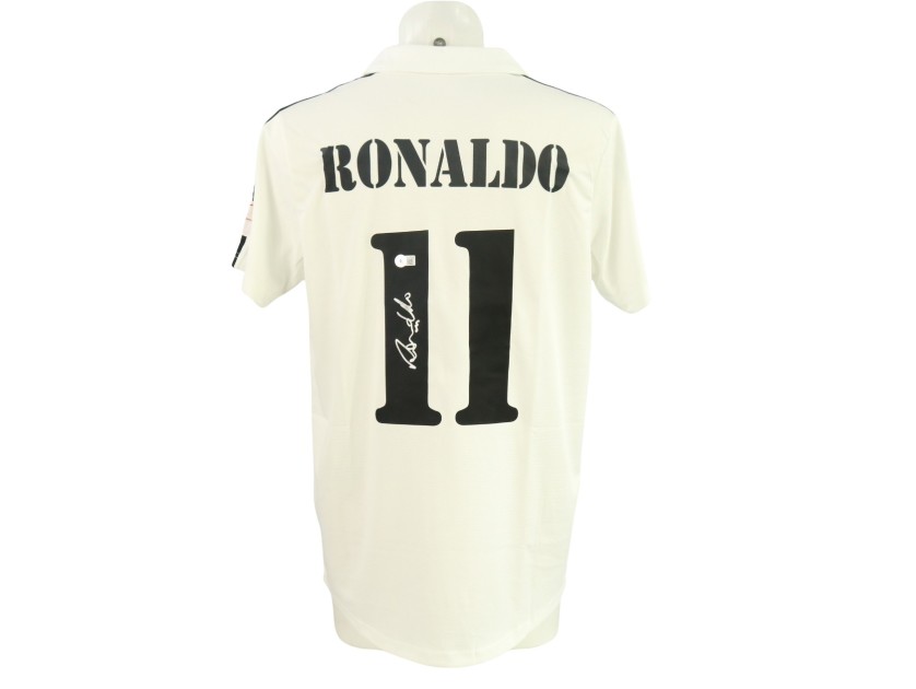 Maglia replica Ronaldo Real Madrid, 2004/05 - Autografata