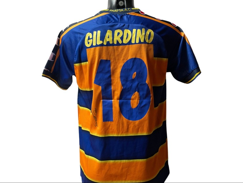 Gilardino Parma replica Shirt, 2002/03 - Signed with video proof