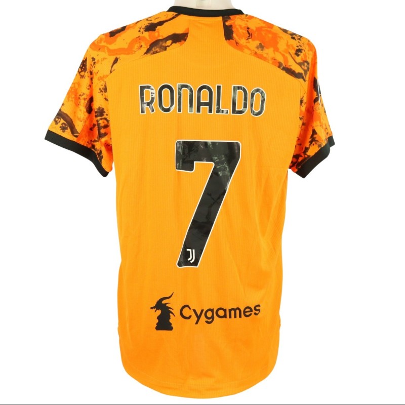 Cristiano Ronaldo's Juventus Match Shirt, 2020/21