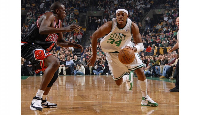 Pierce Official Boston Celtics Signed Jersey, 2007/08