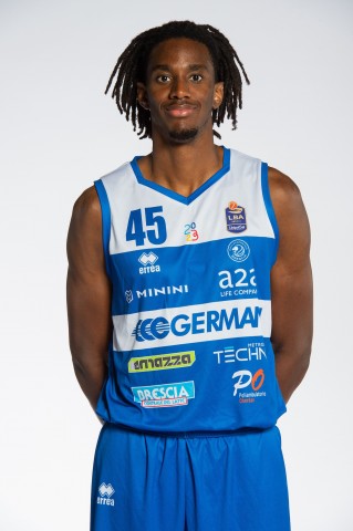 Pallacanestro Brescia Jersey Worn and Signed by Nicola Akele – Nickname Day