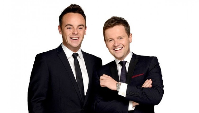 Ant and Dec invite you to be guests at Saturday Night Takeaway Live