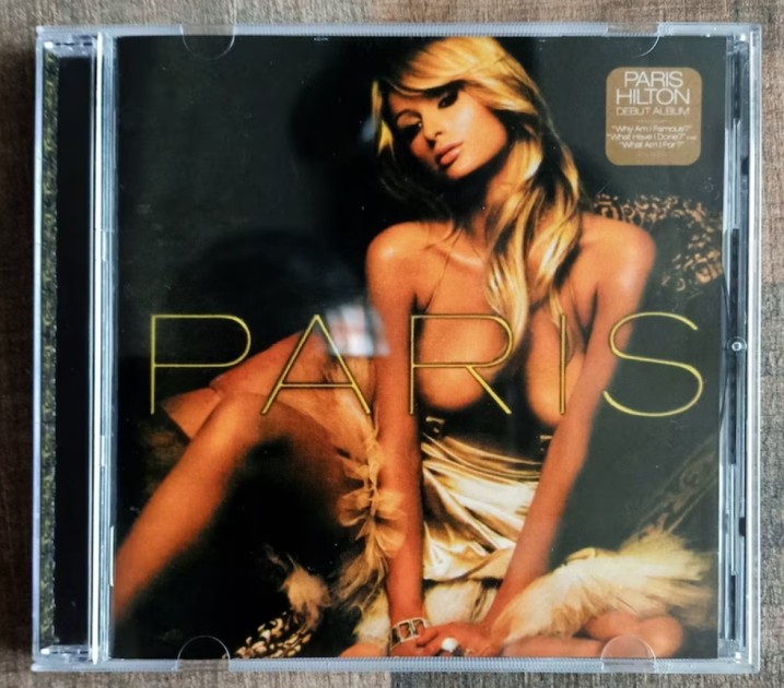Paris Hilton and Danger Mouse CD (2006) By Banksy