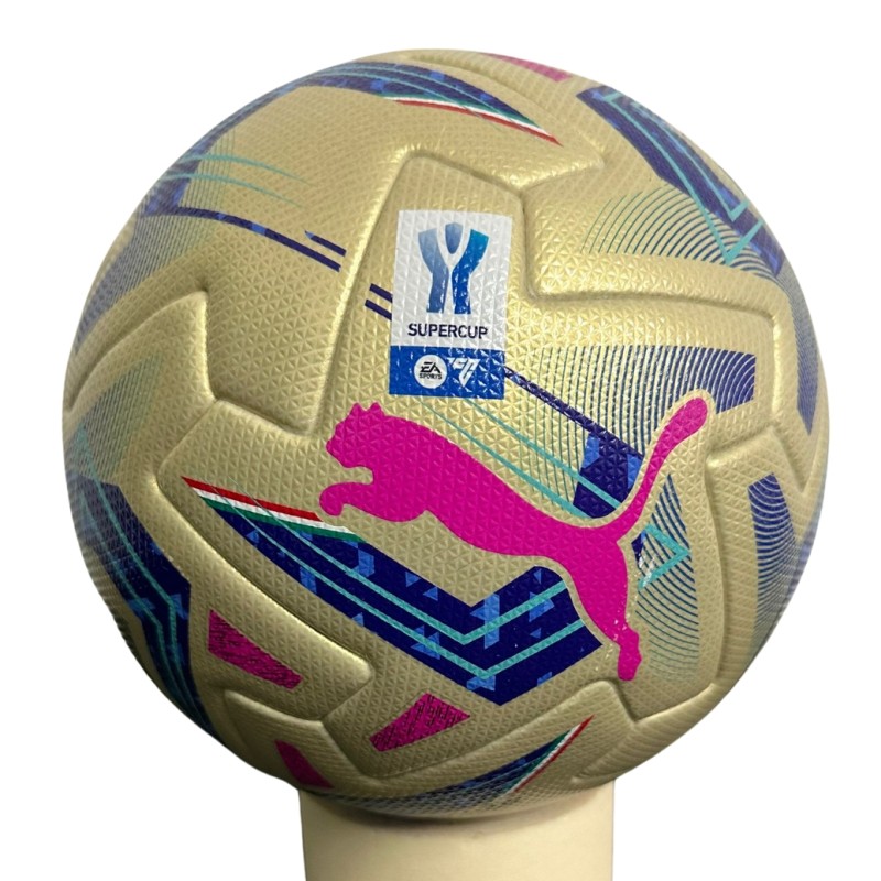 Pallone Match-Ball Napoli vs Inter, Finale Supercoppa Italiana 2024 