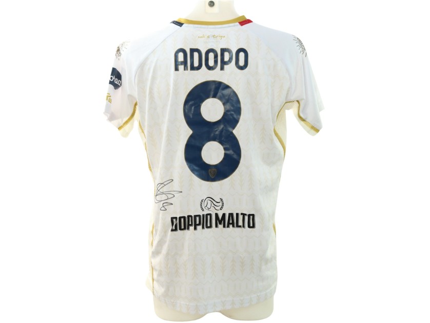 Adopo's Venezia vs Cagliari Signed Unwashed Shirt, 2024