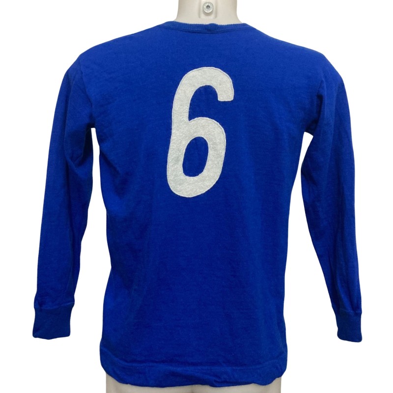 Trappatoni's Match-Worn Shirt, Italy vs Israel WC Qualifiers 1962