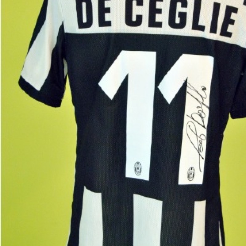 Maglia indossata da Paolo De Ceglie  Juventus-Atalanta Campionato 2013