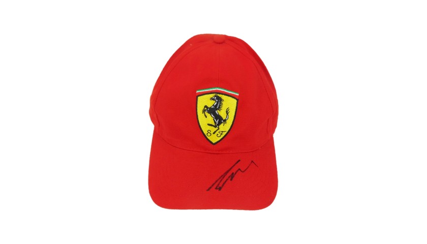 Signed Niki Lauda Cap - Ferrari, Formula 1