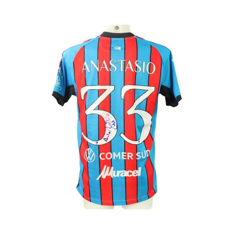 Anastasio's unwashed Signed Shirt, Catania vs Picerno 2024 